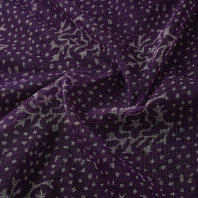 Kota Doria Cotton Hand Block Batik Print Fabric 08