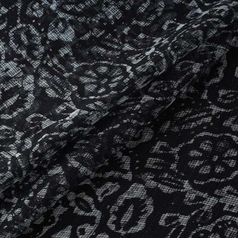 Kota doria cotton hand block batik print fabric 08