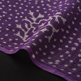Kota Doria Cotton Hand Block Batik Print Fabric 08