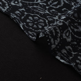 Kota doria cotton hand block batik print fabric 08