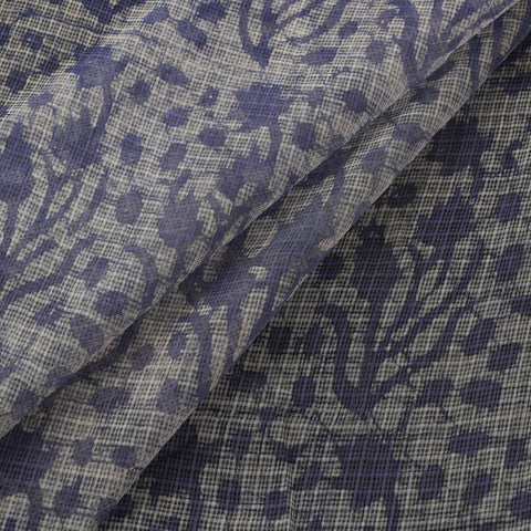 Kota doria cotton hand block batik print fabric 09