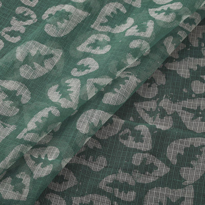 Kota Doria Cotton Hand Block Batik Print Fabric 11