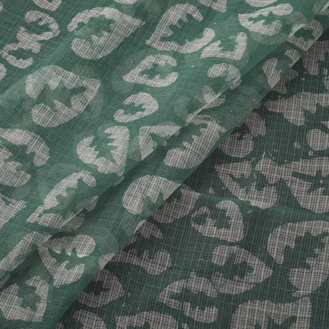Kota Doria Cotton Hand Block Batik Print Fabric 11