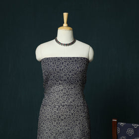 Kota doria cotton hand block jaipur print 3pc unstitched