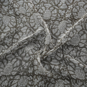 Kota doria cotton hand block sanganeri print fabric 04