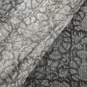 Kota doria cotton hand block sanganeri print fabric 04