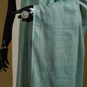 Kota doria cotton hand embroidered lucknowi chikankari