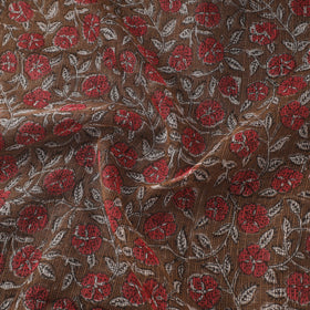 Kota doria cotton hand sanganeri fabric 01 - handcrafted