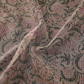 Kota doria cotton hand sanganeri fabric 04 - handcrafted