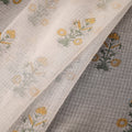 Kota doria cotton hand sanganeri fabric 05 - handcrafted
