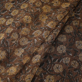 Kota doria cotton hand sanganeri fabric 09 - handcrafted