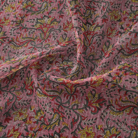 Kota doria cotton hand sanganeri fabric 10 - handcrafted