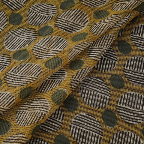 Kota doria cotton natural dyed hand block bagru print