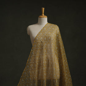 Kota doria cotton natural dyed hand block bagru print