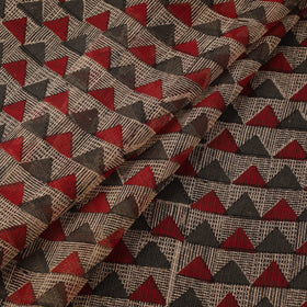 Kota doria cotton natural dyed hand block bagru print