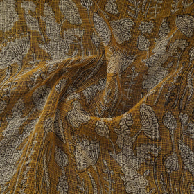 Kota doria cotton natural dyed hand block bagru print