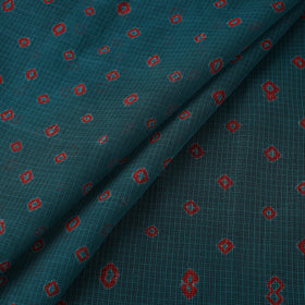 Kota doria cotton tie-dye bandhani fabric 02 - handcrafted