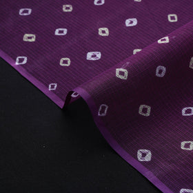 Kota doria cotton tie-dye bandhani fabric 13 - handcrafted