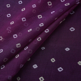 Kota doria cotton tie-dye bandhani fabric 13 - handcrafted