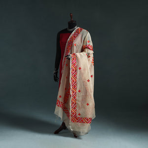 Kota doria silk hand embroidered chapa work phulkari