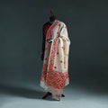 Kota doria silk hand embroidered chapa work phulkari