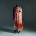 Kota doria silk hand embroidered chapa work phulkari