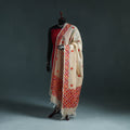 Kota doria silk hand embroidered chapa work phulkari