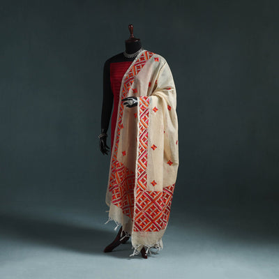 Kota doria silk hand embroidered chapa work phulkari