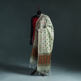Kota doria silk hand embroidered chapa work phulkari