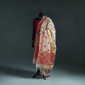 Kota doria silk hand embroidered chapa work phulkari