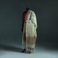 Kota doria silk hand embroidered chapa work phulkari