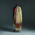 Kota doria silk hand embroidered chapa work phulkari