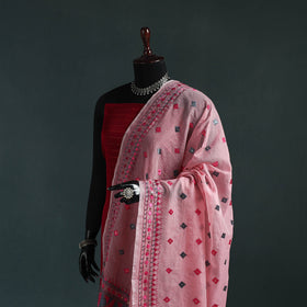 Kota doria silk hand embroidered chapa work phulkari
