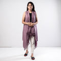  Kullu Karishma Handwoven Angora & Merino Wool Knitted Wrap  