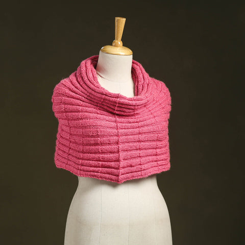 Kumaun hand knitted woollen cowl 40 - handcrafted