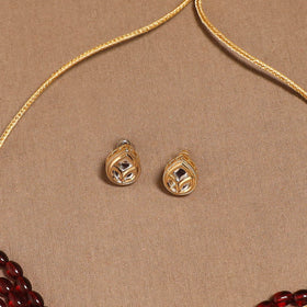 Kundan work choker necklace set 29 - handcrafted