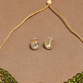 Kundan work choker necklace set 41 - handcrafted