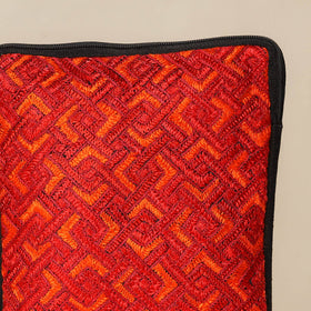  Kutch Ahir Embroidery Silk Tablet Pouch 