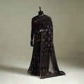 Kutch ajrakh hand block print natural dyed kota doria