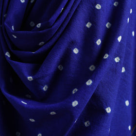 Kutch bandhani tie-dye handwoven merino wool shawl 06