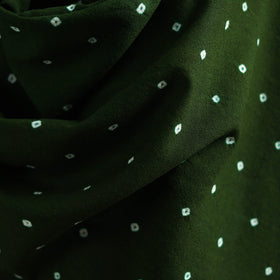 Kutch bandhani tie-dye handwoven merino wool shawl 07