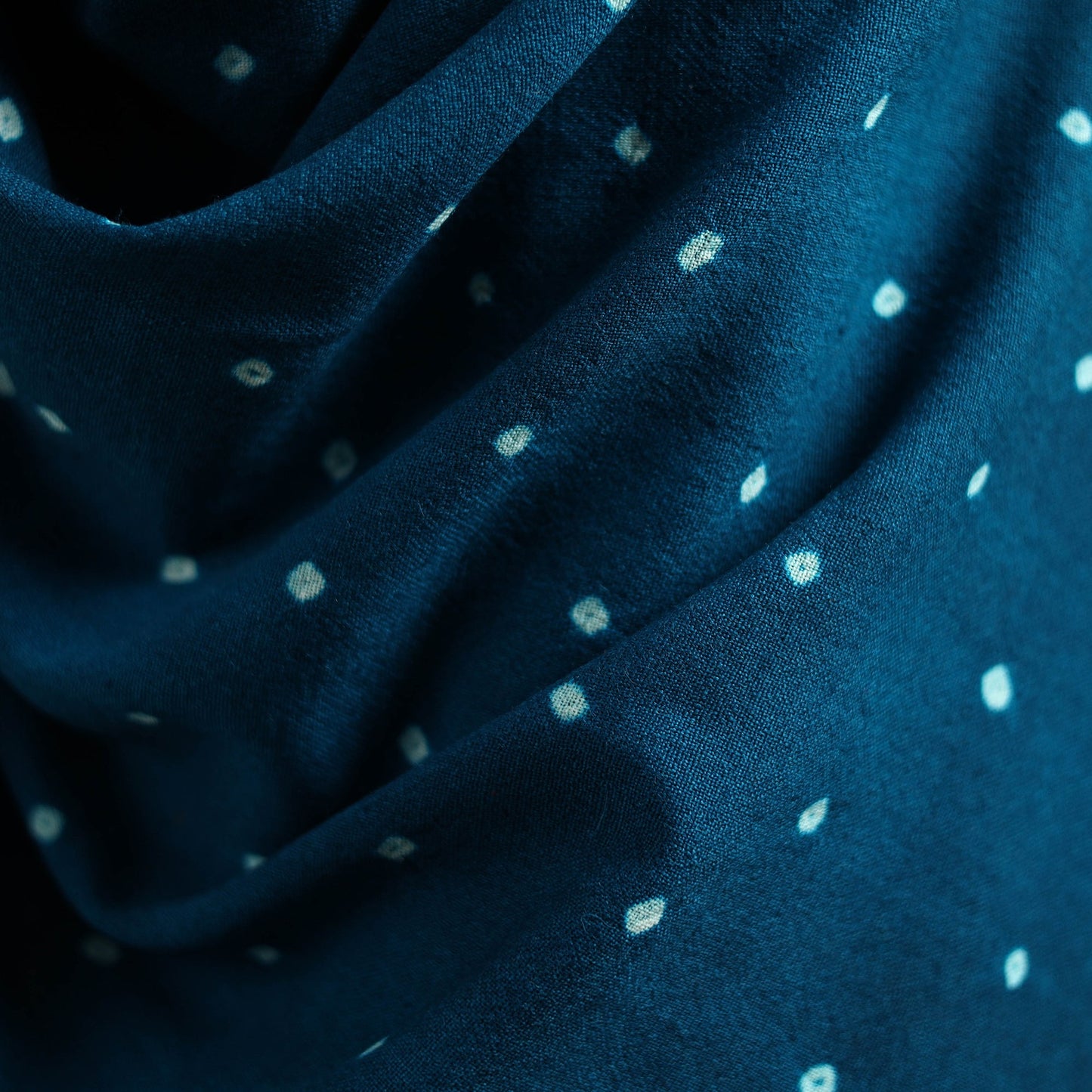 Kutch bandhani tie-dye handwoven merino wool shawl 11