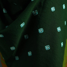 Kutch bandhani tie-dye handwoven merino wool shawl 20