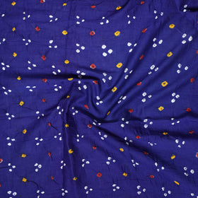  Kutch Bandhani Tie-Dye Satin Cotton Precut Fabric 01 