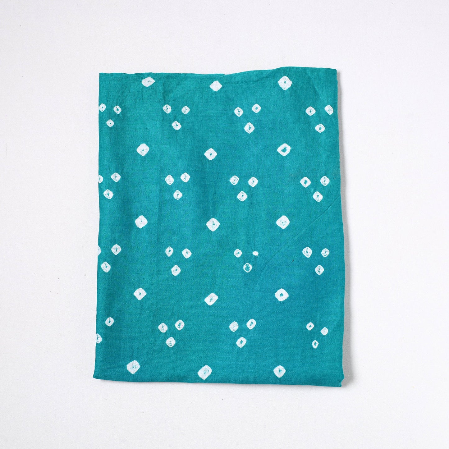  Kutch Bandhani Tie-Dye Satin Cotton Precut Fabric 01 