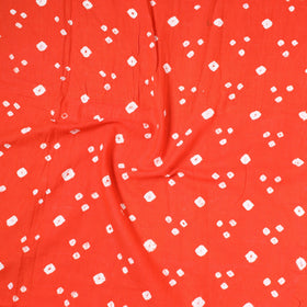  Kutch Bandhani Tie-Dye Satin Cotton Precut Fabric 01 