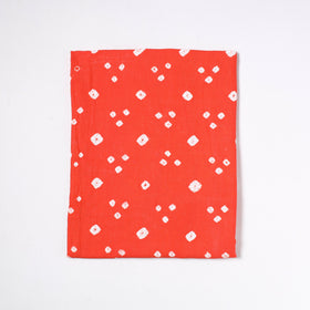  Kutch Bandhani Tie-Dye Satin Cotton Precut Fabric 01 