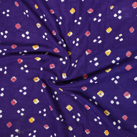  Kutch Bandhani Tie-Dye Satin Cotton Precut Fabric 01 