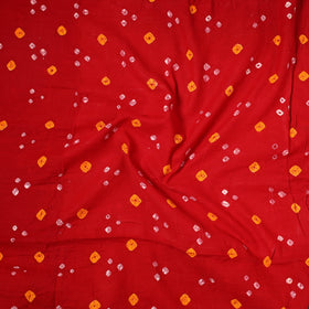  Kutch Bandhani Tie-Dye Satin Cotton Precut Fabric 01 