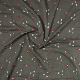  Kutch Bandhani Tie-Dye Satin Cotton Precut Fabric 01 